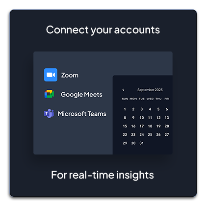 Feature illustration: Stay Synced Across All Your Meeting Tools